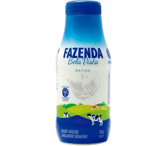 Iogurte Adoçado Fazenda Bela Vista líquido batido 500g - Imagem em destaque