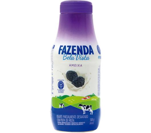 Iogurte líquido Boa Vista sabor ameixa Fazenda 500g - Imagem em destaque