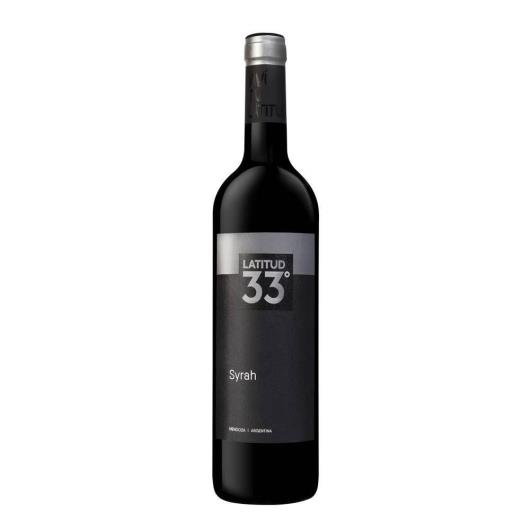 Vinho Argentino Latitud 33 Syrah Tinto 750ml - Imagem em destaque