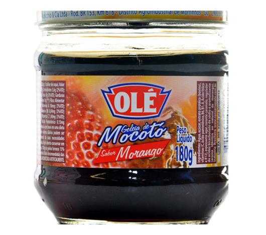 Geléia de mocotó Olé sabor morango 180g - Imagem em destaque