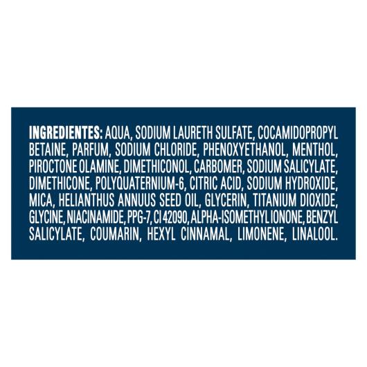 Shampoo Anticaspa Ice Cool Menthol Clear Men Frasco 200ml - Imagem em destaque