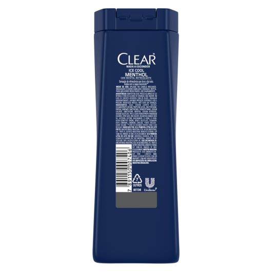 Shampoo Anticaspa CLEAR Men Ice Cool Menthol 200ml - Imagem em destaque