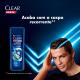 Shampoo Anticaspa Clear Men Ice Cool Menthol 400ml - Imagem 7891150001183-(5).jpg em miniatúra