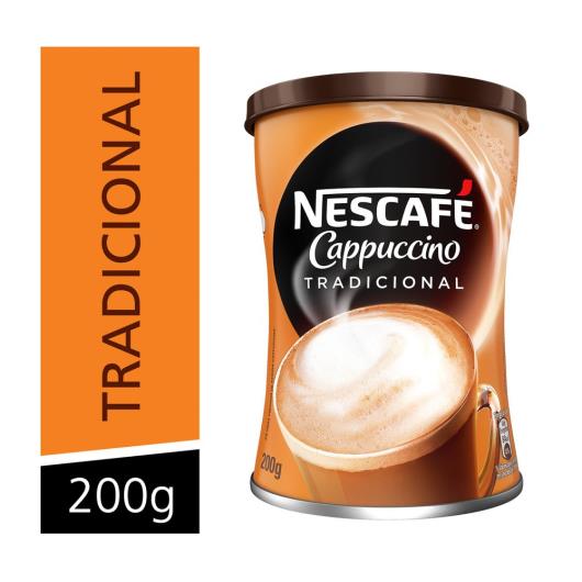 Café NESCAFÉ Cappuccino Tradicional 200g - Imagem em destaque