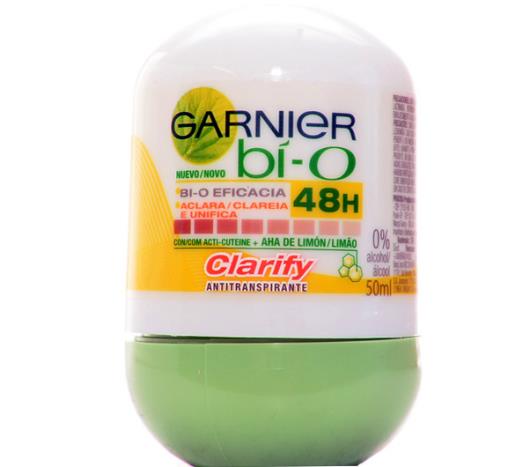 Desodorante Garnier bí-O roll on clarify 50ml - Imagem em destaque