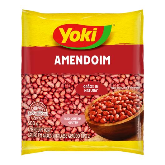 Amendoim Yoki Grãos in Natura Descascado 500g - Imagem em destaque