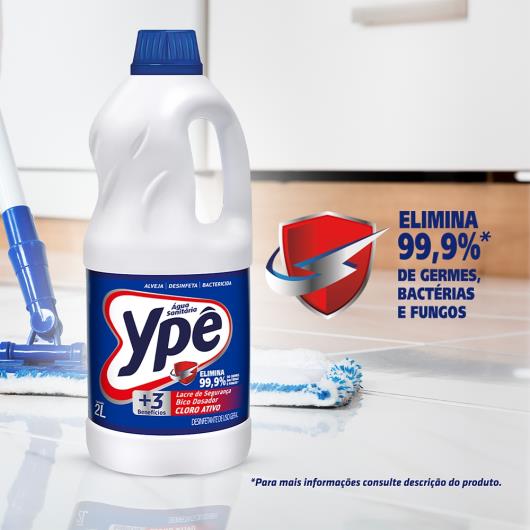 Água Sanitária Ypê Frasco 2l - Imagem em destaque