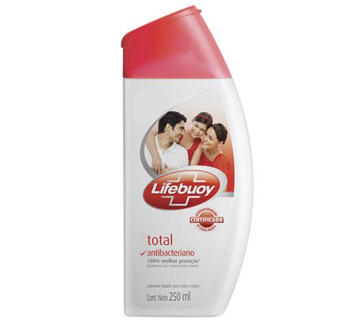 Sabonete Lifebuoy líquido total 250ml - Imagem em destaque