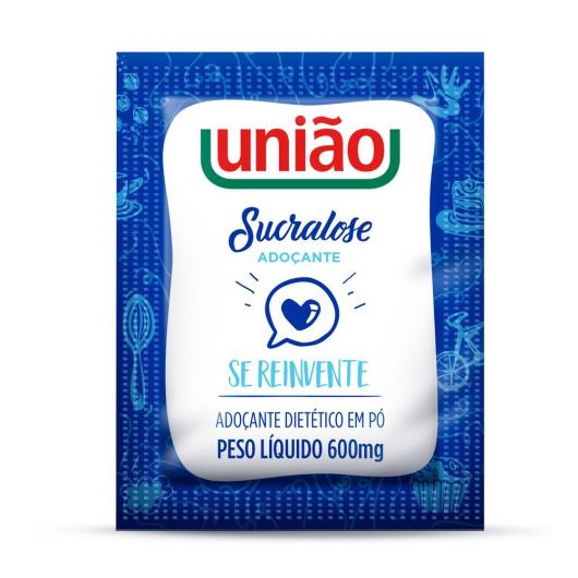 Adoçante Sucralose União Sachê 50 unids de 0,8g - Imagem em destaque