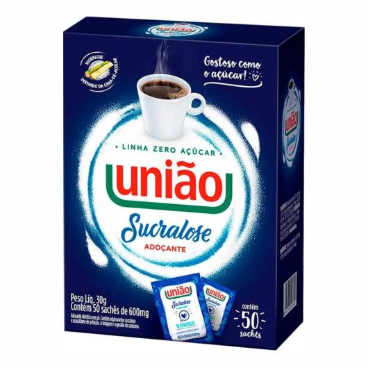 Adoçante em Pó Sucralose União Caixa 30g - Imagem em destaque