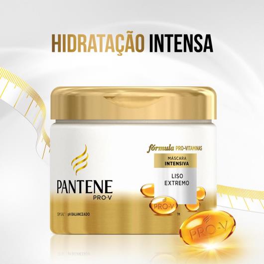 Creme para pentear Pantene pro-v liso extremo 300ml - Imagem em destaque
