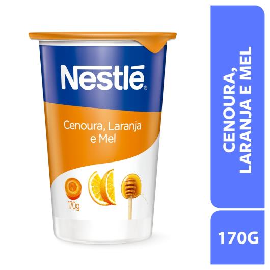Iogurte Natural Cenoura, Laranja e Mel Nestlé Pote 170G - Sonda ...