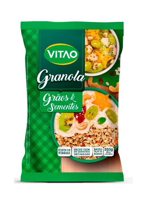 Granola de grãos e sementes Sabor do Campo Vitao 250g - Imagem em destaque
