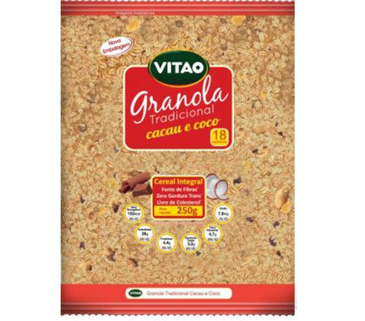 Granola de chocolate e coco Sabor do Campo Vitao 250g - Imagem em destaque