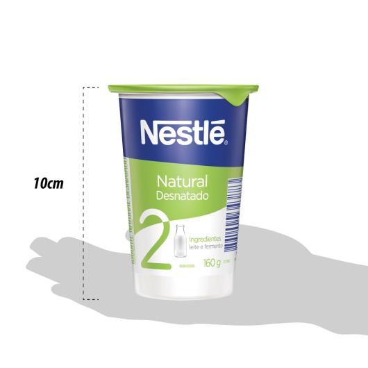 Iogurte Natural Nestlé Desnatado 160g - Imagem em destaque