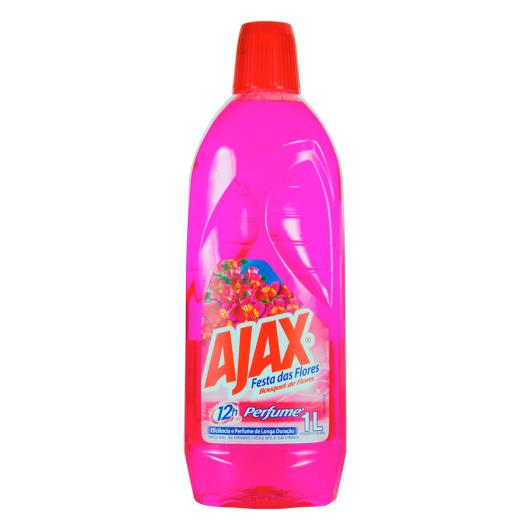 Limpador Perfumado Bouquet de Flores Ajax Festa das Flores Frasco 1l - Imagem em destaque