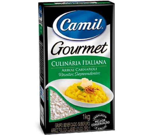 Arroz premium culinária italiana Camil 1 kg - Imagem em destaque