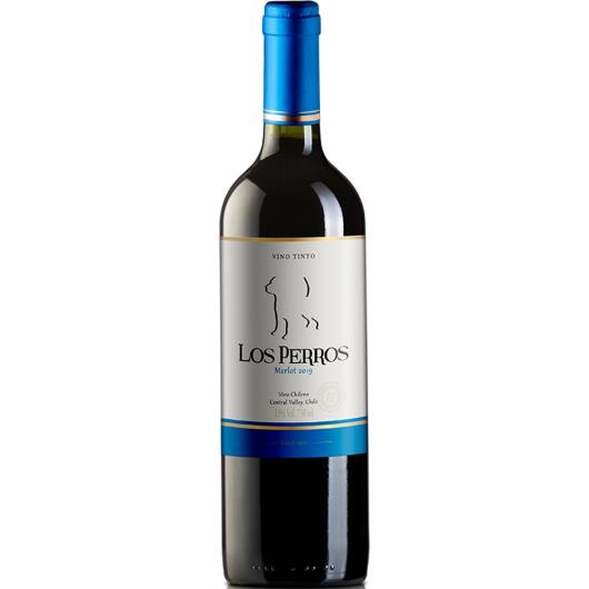 Vinho Chileno Los Perros Merlot Tinto 750ml - Imagem em destaque