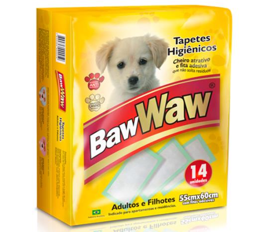 Tapete higiênico para cães Baw Waw 14 unidades  - Imagem em destaque