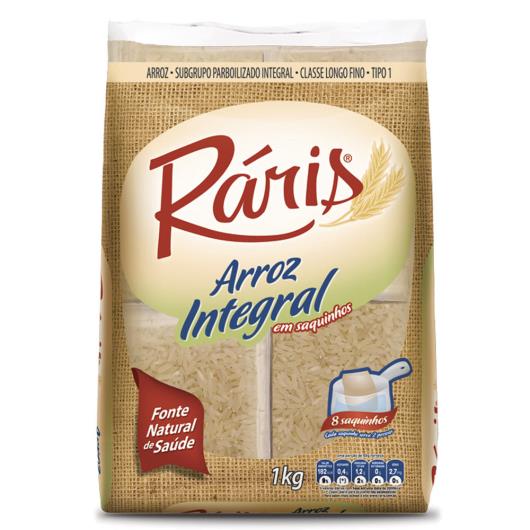 Arroz Integral Parboilizado Ráris Saquinhos 1kg - Imagem em destaque