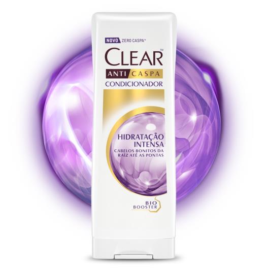 Condicionador CLEAR anticaspa hidratação intensa 200ml - Imagem em destaque