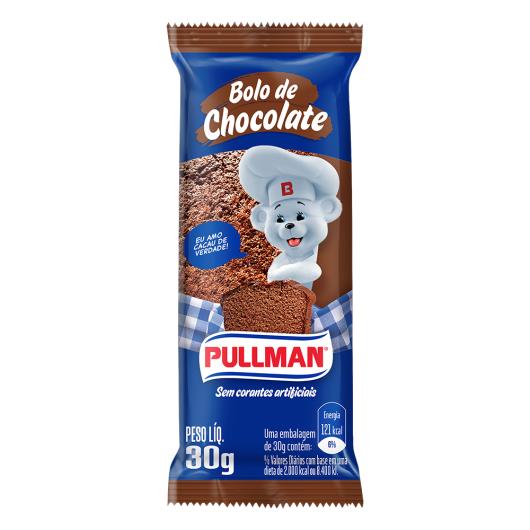 Bolo Pullman chocolate 30g - Imagem em destaque