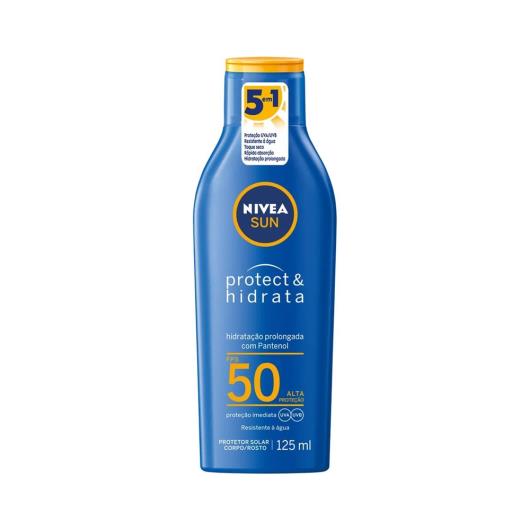 NIVEA SUN Protetor Solar Protect & Hidrata FPS50 125ml - Imagem em destaque