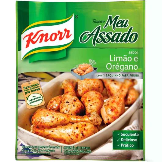 Tempero Knorr meu assado limão e orégano 25g - Imagem em destaque