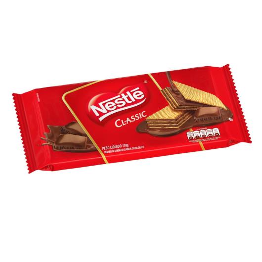 Biscoito Nestlé CLASSIC Wafer Chocolate 110g - Imagem em destaque