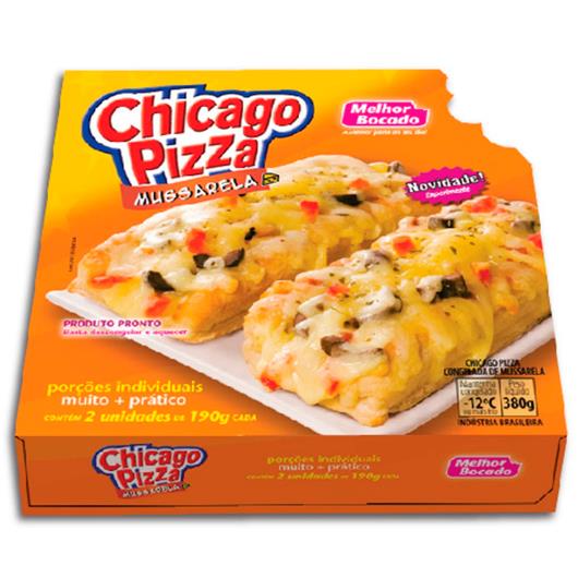 Pizza chicago sabor mussarela Melhor Bocado  380 g - Imagem em destaque