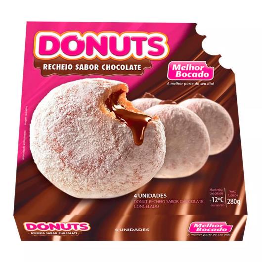 Donuts sabor chocolate Melhor Bocado 280 g - Imagem em destaque