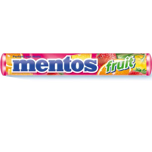 Confeito mastigável Mentos fruit 38g - Imagem em destaque