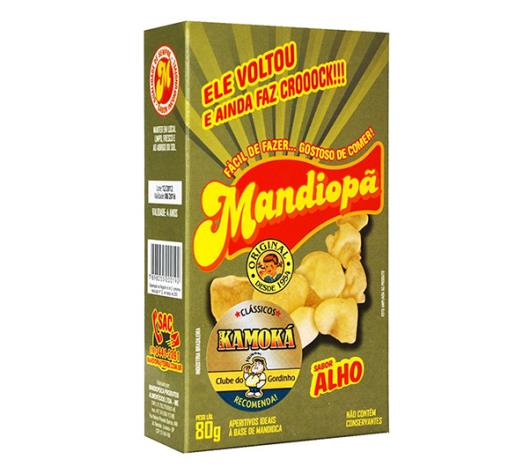 Aperitivo Mandiopã Sabor Alho 80g - Imagem em destaque