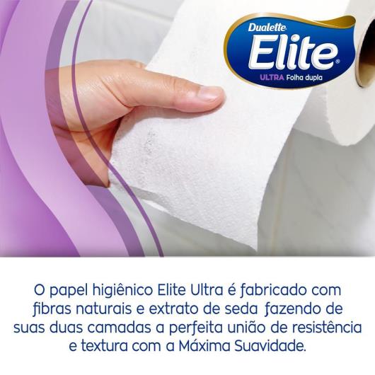 Papel higiênico Elite Dualette Ultra Folha Dupla  30 metros - Leve 12 Pague 11 - Imagem em destaque