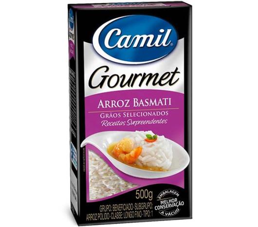 Arroz Camil premium basmati 500g - Imagem em destaque