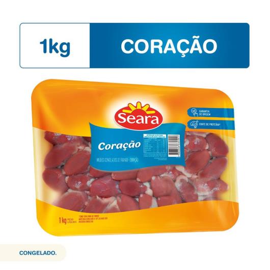 Coração de Frango Bandeja Congelado Seara 1kg - Imagem em destaque