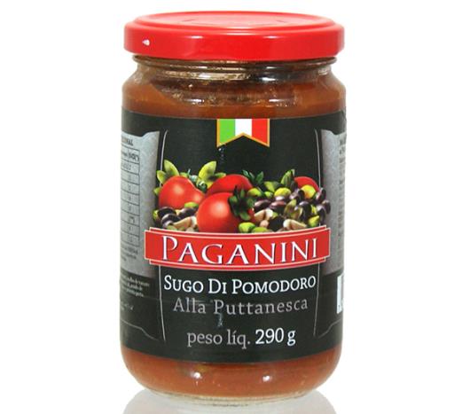 Molho Paganini Tomate Alla Puttanesca Vidro 290g - Imagem em destaque