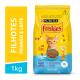 NESTLÉ® PURINA® FRISKIES® Ração Seca para Gatos Filhotes Sabor Frango, Cenoura e Leite 1kg - Imagem 7891000077276.jpg em miniatúra