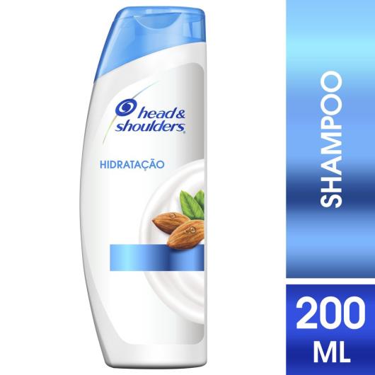 Shampoo Head & Shoulders anticaspa hidratação 200ml - Imagem em destaque