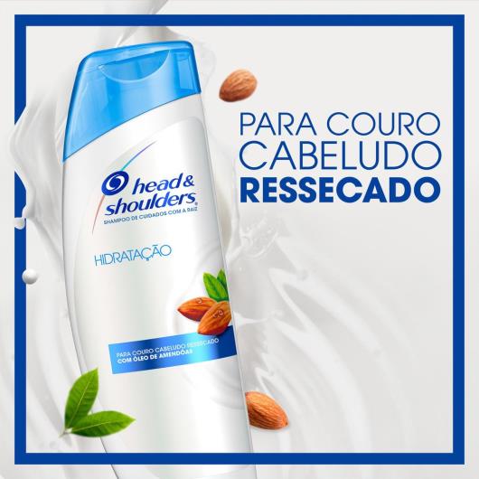 Shampoo Head & Shoulders anticaspa hidratação 200ml - Imagem em destaque