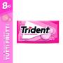 Goma de Mascar Sabor Tutti Frutti com 5 Unidades Trident 8g