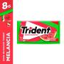 Chiclete Trident Melancia 8g