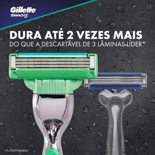 Carga para Aparelho de Barbear Gillette Mach3 Sensitive 2 unidades - Imagem em destaque