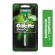 Aparelho de Barbear Gillette Mach3 Sensitive - Imagem 7702018037803-(1).jpg em miniatúra