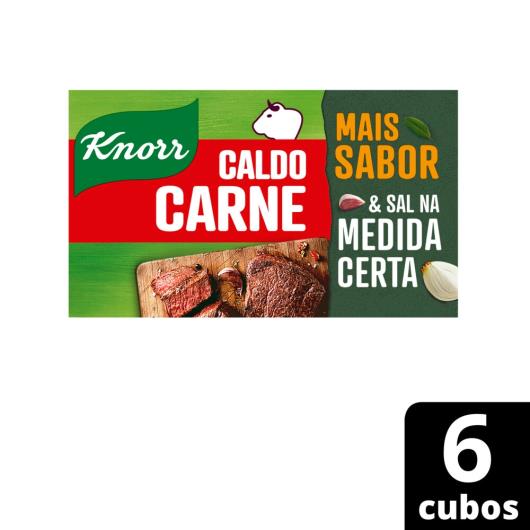 Caldo Knorr carne 6 cubos 57g - Imagem em destaque