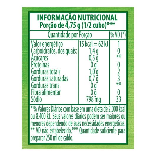 Caldo Knorr carne 6 cubos 57g - Imagem em destaque