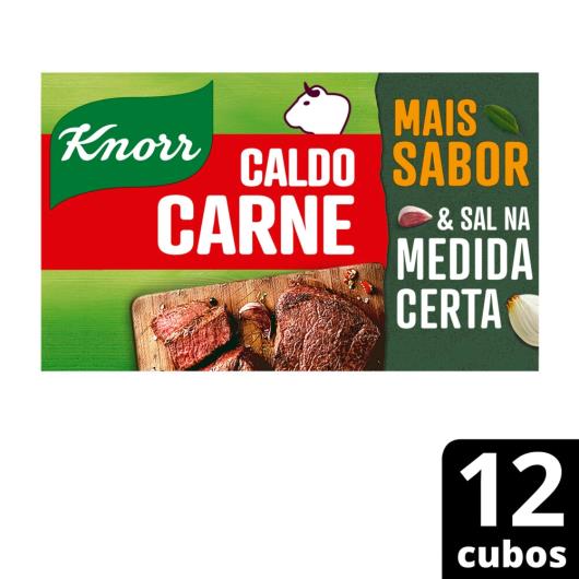 Caldo Knorr Carne 114g 12 cubos - Imagem em destaque