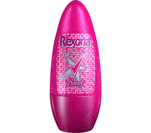 Desodorante Rexona antitranspirante roll on teens beauty 50ml - Imagem em destaque