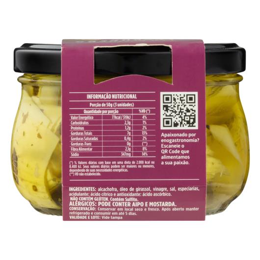 Alcachofra La Pastina Na Brasa 145g - Imagem em destaque
