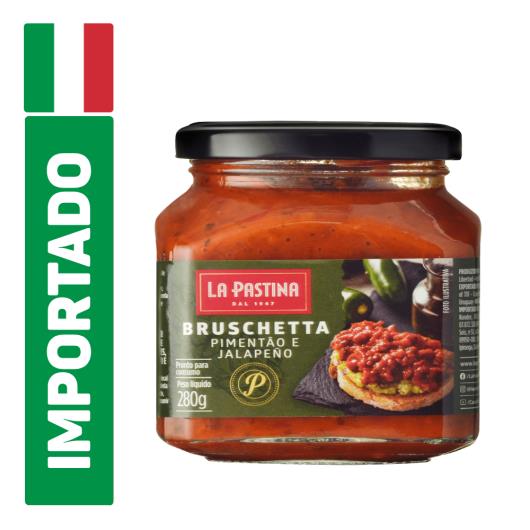 Bruschetta La Pastina De Pimentão Com Pimenta Jalapeño 280G - Imagem em destaque